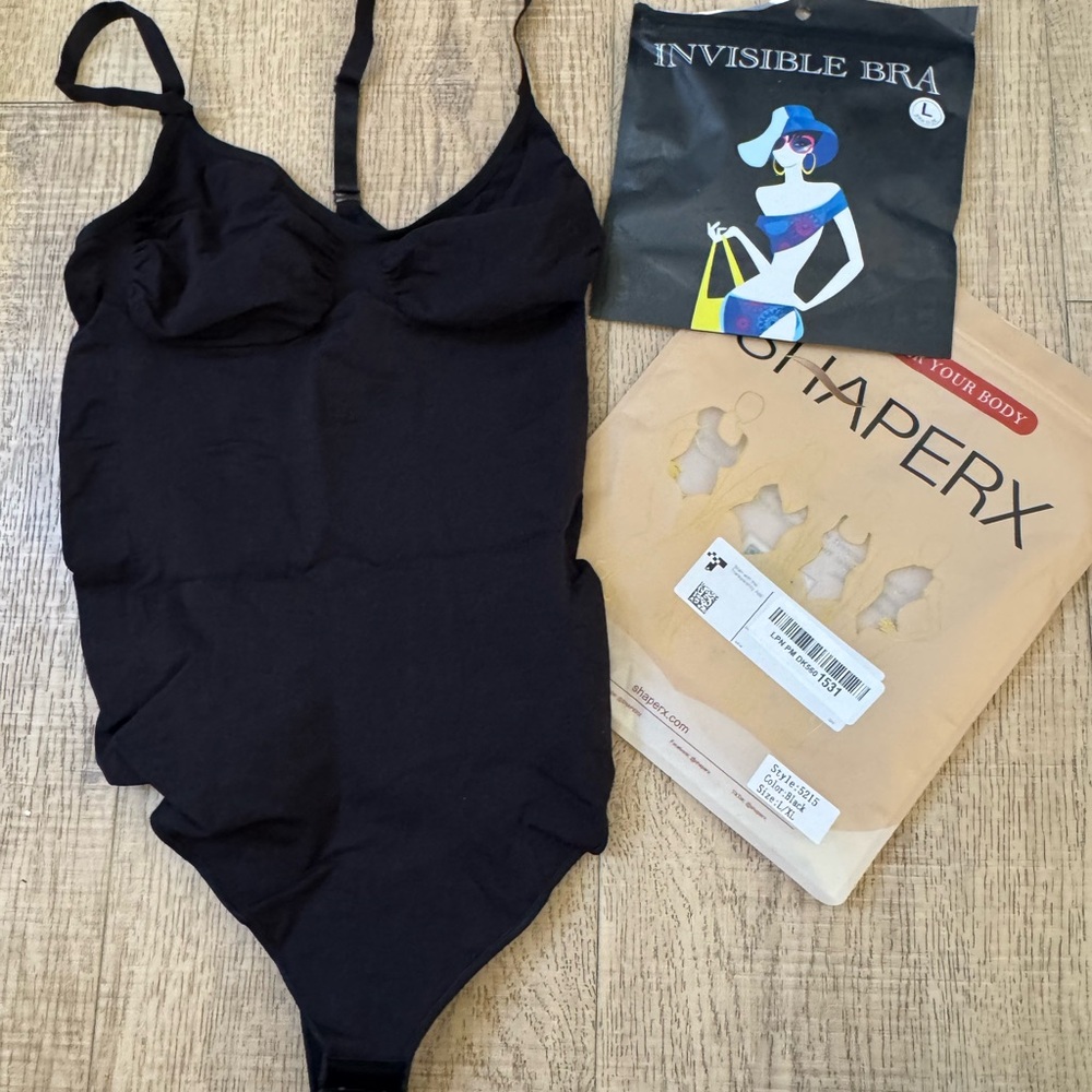 🔴Black Shapewear Bodysuit